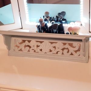 Bundle this today!!Homegoods light turquoise shelf